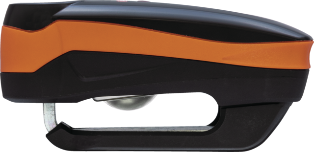 Abus Detecto 7000 RS1 Alarmlı Disk Kilidi Turuncu