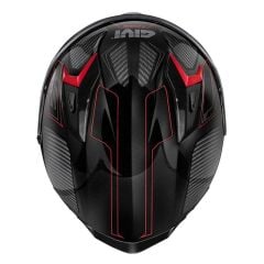GIVI 50.9 ENIGMA SİYAH-TITANIUM-KIRMIZI KASK