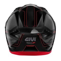 GIVI 50.9 ENIGMA SİYAH-TITANIUM-KIRMIZI KASK