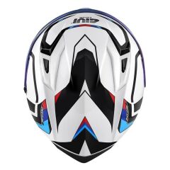 GIVI 50.8 MACH1 BEYAZ-SİYAH-KIRMIZI KASK