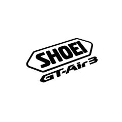 SHOEI GT-AIR 3 ARKA STICKER MAT SİYAH