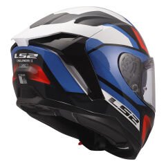 LS2 CHALLENGER 2 VIPER BEYAZ-MAVİ-KIRMIZI KASK