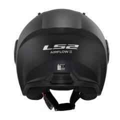LS2 AIRFLOW 2 MAT SİYAH KASK MAT SIYAH - XS
