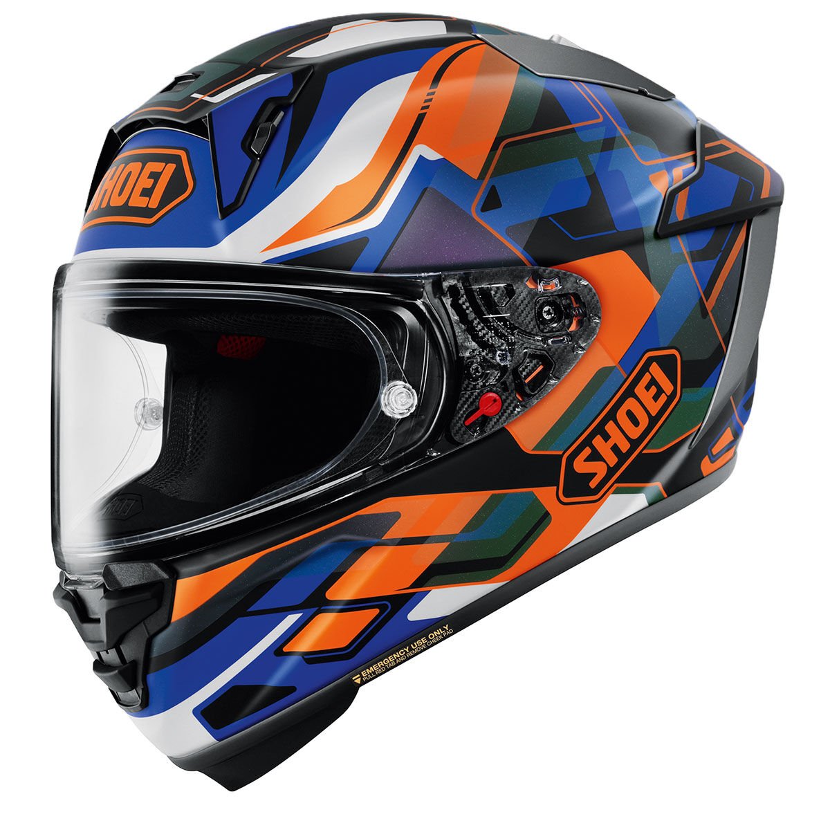SHOEI X-SPIRIT PRO VALION TC-8 KASK