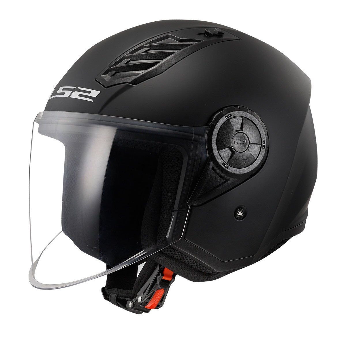 LS2 AIRFLOW 2 MAT SİYAH KASK MAT SIYAH - 3XL