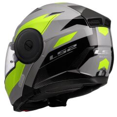 LS2 SCOPE 2 DURIA GRİ-NEON SARI KASK NEON SARI - S