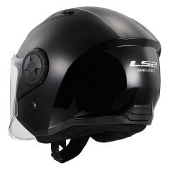 LS2 AIRFLOW 2 SİYAH KASK SIYAH - S