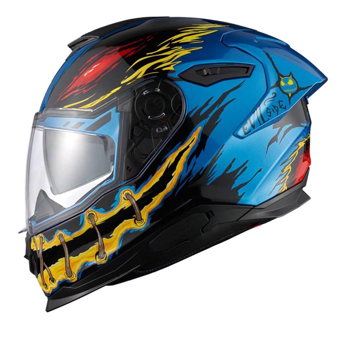 NEXX Y.100R NIGHT RIDER SKY MAVİ KASK MAVI - XXL