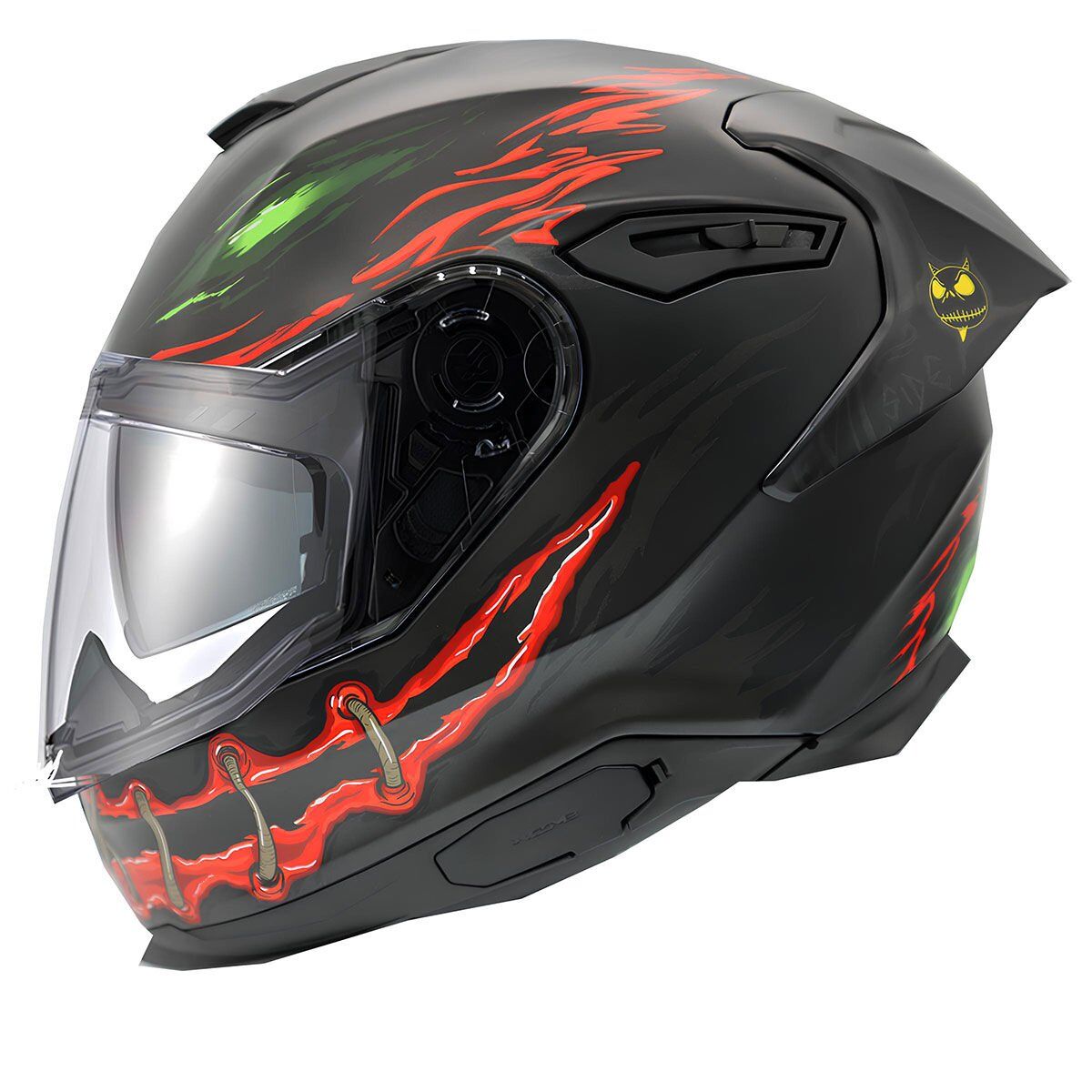 NEXX Y.100R NIGHT RIDER MAT SİYAH KASK MAT SIYAH - S