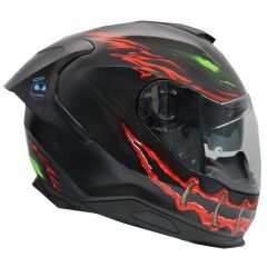 NEXX Y.100R NIGHT RIDER MAT SİYAH KASK MAT SIYAH - S