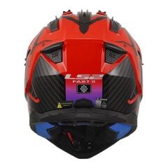 LS2 FAST 2 WASH KIRMIZI KASK