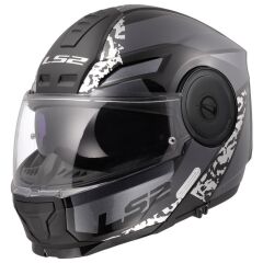 LS2 SCOPE 2 OXYD SİYAH-TITANIUM KASK TITANIUM - S