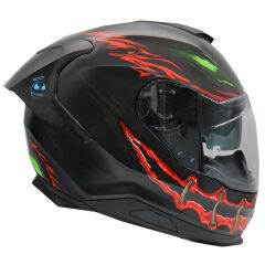 NEXX Y.100R NIGHT RIDER MAT SİYAH KASK MAT SIYAH - XL