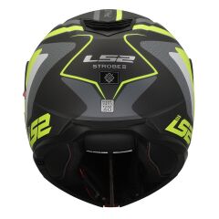 LS2 STROBE 2 PHANTOM MAT TITANIUM-NEON SARI KASK