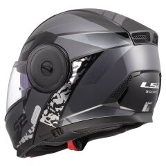 LS2 SCOPE 2 OXYD SİYAH-TITANIUM KASK TITANIUM - XL