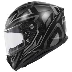 ON MAT TITANIUM-SİYAH KASK