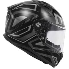 ON MAT TITANIUM-SİYAH KASK