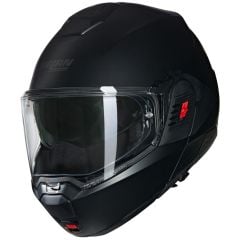 Nolan N120-1 CLASSICO N-COM (302) ÇENE AÇILIR KASK NERO MAT SİYAH