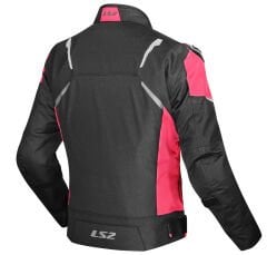 LS2 ZOOM KADIN MONT SİYAH-FUŞYA