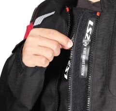 LS2 ZOOM MONT SİYAH-KIRMIZI