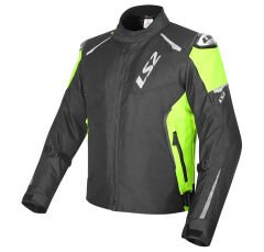 LS2 ZOOM MONT SİYAH-NEON SARI