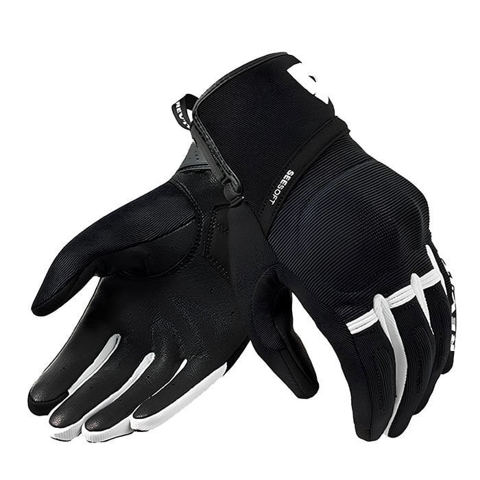 REVIT MOSCA 2 ELDİVEN SİYAH-BEYAZ