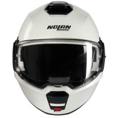 Nolan N120-1 CLASSICO N-COM (320) ÇENE AÇILIR KASK PERLA BEYAZ