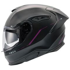 NEXX Y.100R REACT MAT SİYAH-MOR MOR - XS