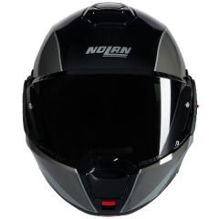 Nolan N120-1 CLASSICO (341) ÇENE ARKAYA AÇILIR KASK VERNICIATURA SPECIALE Siyah / Gri / Gümüş