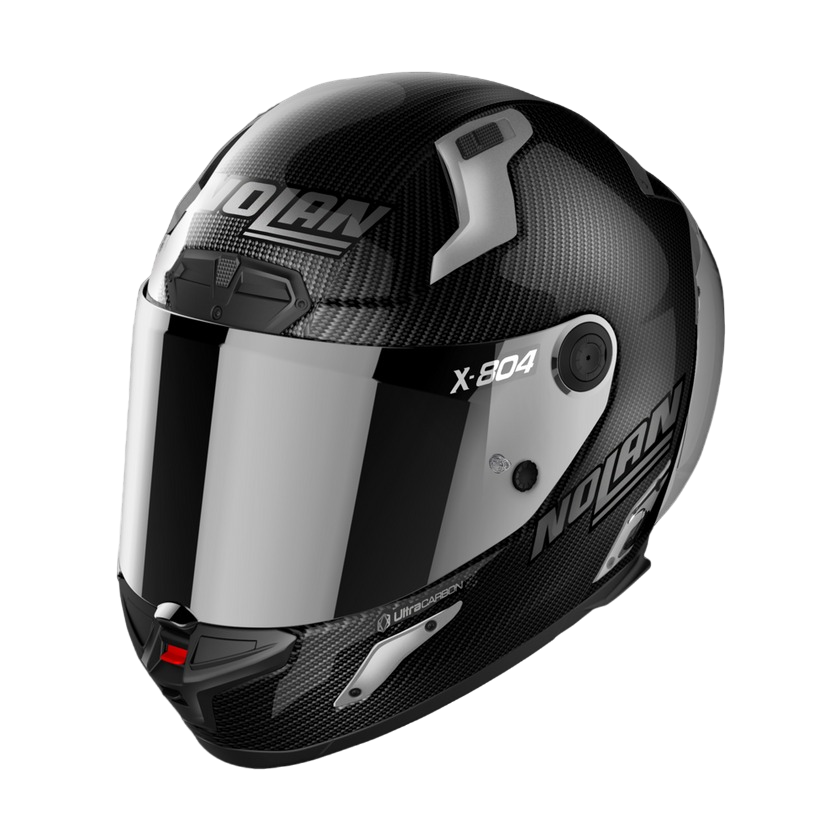 NOLAN X-804 RS Silver edition Ultra Carbon Motosiklet Kaskı (04)