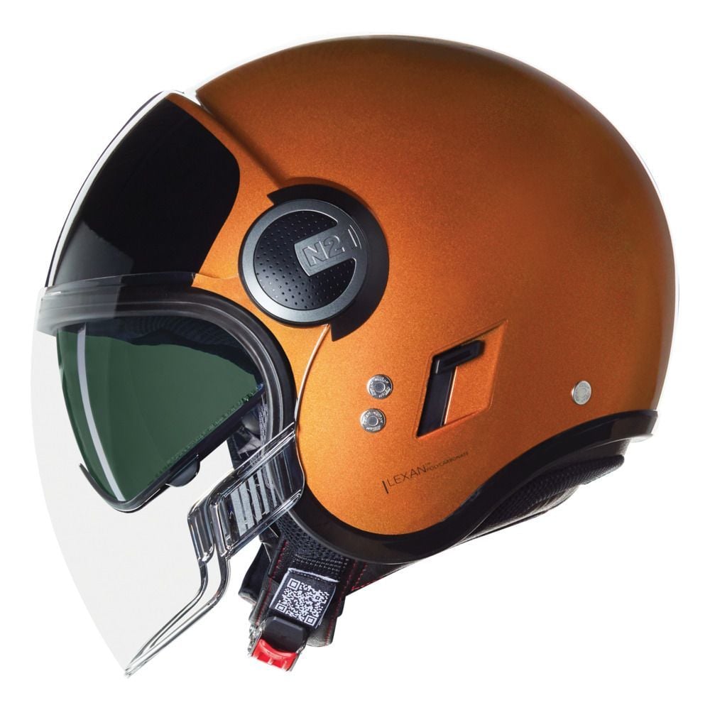 Nolan N21 VISOR VERNICIATURA SPECIALE AÇIK MOTOSİKLET KASKI SARI / SİYAH 342