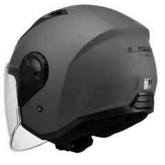LS2 AIRFLOW 2 MAT TITANIUM KASK MAT TITANIUM - XL