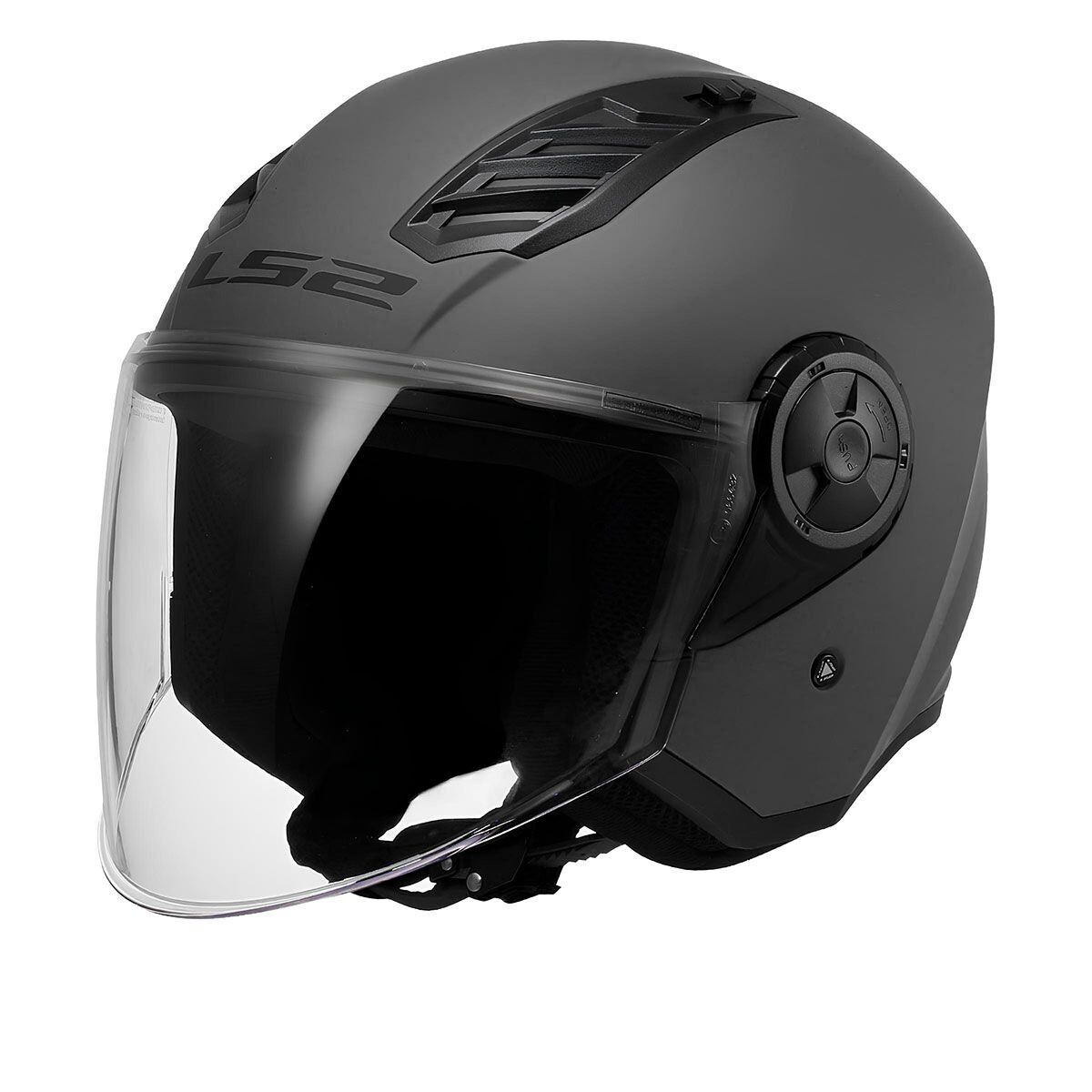 LS2 AIRFLOW 2 MAT TITANIUM KASK MAT TITANIUM - 3XL