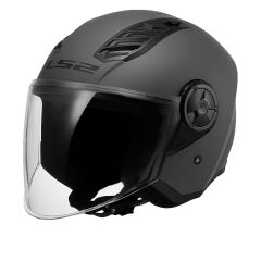LS2 AIRFLOW 2 MAT TITANIUM KASK MAT TITANIUM - 3XL