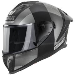 GIVI 50.3 VISION MAT SİYAH-TITANIUM-GRİ KASK