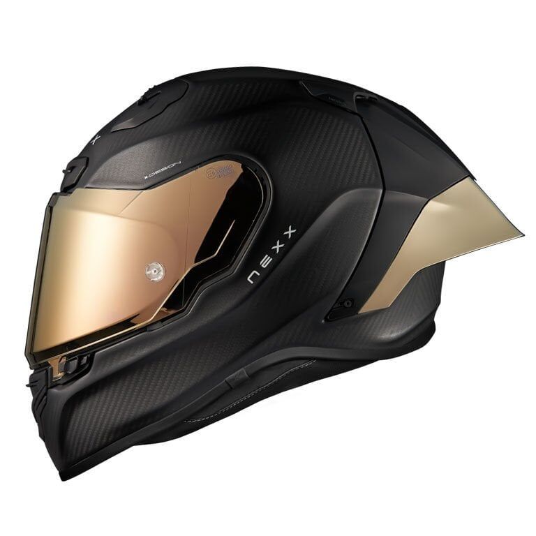 NEXX X.R3R ZERO PRO 2 MAT KARBON-GOLD KASK GOLD - XL