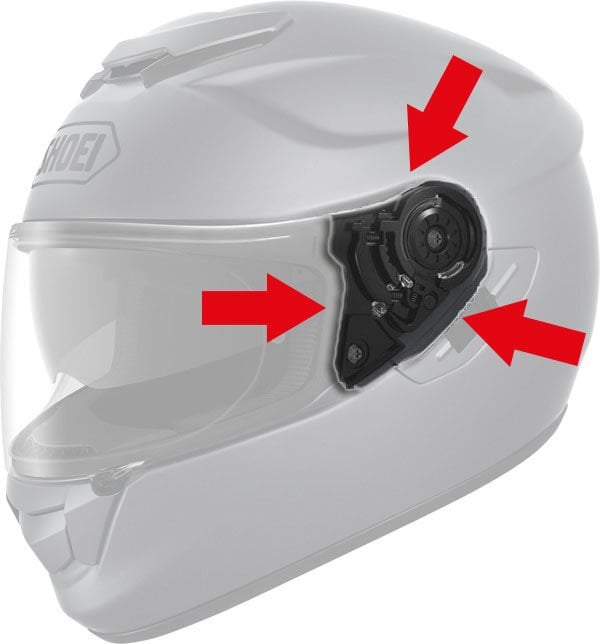 SHOEI CNS-1 VİDA SETİ (GT-AIR - GT-AIR 2 - HORNET ADV) (TK)