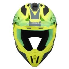 LS2 FAST 2 DUCK YEŞİL-NEON SARI KASK