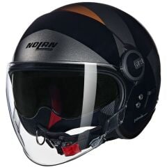 Nolan N21 VISOR TANGENTE AÇIK MOTOSİKLET KASKI Siyah / Gri / Toprak 352