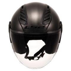 LS2 AIRFLOW 2 JEANS KASK TEK RENK - XS