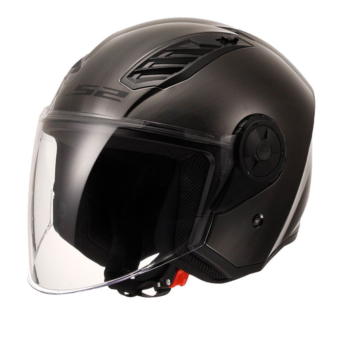LS2 AIRFLOW 2 JEANS KASK TEK RENK - XL