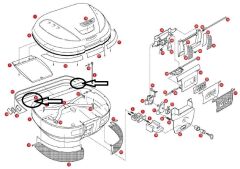 GIVI Z590R ÇANTA PİMİ ÇİFT E55-E52-B47-E450-B37-E36-E45-TRK52-TRK33-V47-E41