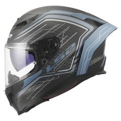LS2 DRAGON KARBON SUBIC MAT MAVİ PETROL KASK