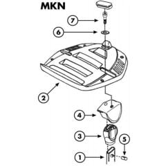 KAPPA MKN UNIVERSAL ALT TABLA (MONOLOCK)