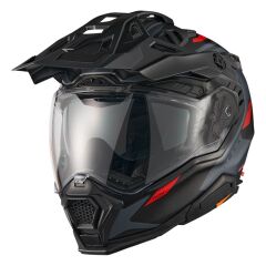 NEXX X.WED 3 KEYO KARBON MAT GRİ-KIRMIZI KASK MAT GRI - M