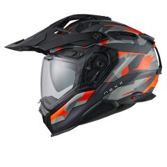 NEXX X.WED 3 TRAILMANIA MAT GRİ-TURUNCU KASK MAT GRI - S