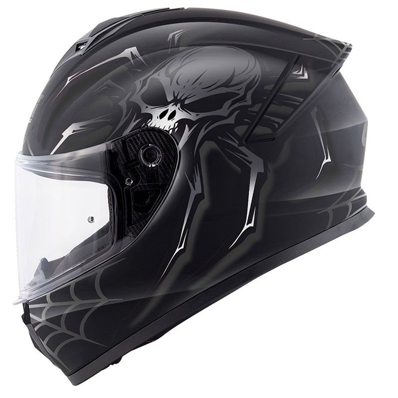 GIVI 50.X ARACHNO MAT SİYAH-GRİ KASK
