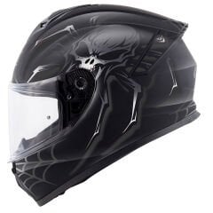 GIVI 50.X ARACHNO MAT SİYAH-GRİ KASK