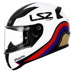 LS2 RAPID 2 STARK BEYAZ-KIRMIZI-MAVİ KASK