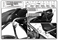 KAPPA KLX447 KAWASAKI VERSY 650 (06-09) YAN ÇANTA TAŞIYICI